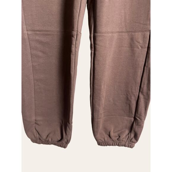 Naked Wardrobe Chocolate Brown Loungewear Casual Jogger Sweatpants Size Small - Picture 4 of 7